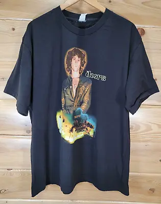 Vintage The Doors Jim Morrison T Shirt Men Size 2XL The End Black 90s • $79.99