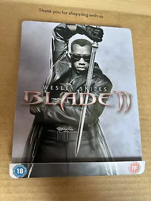 Blade II (2) Rare Limited Ed UK Reg B Blu-Ray Steelbook Wesley Snipes Marvel • £69.99