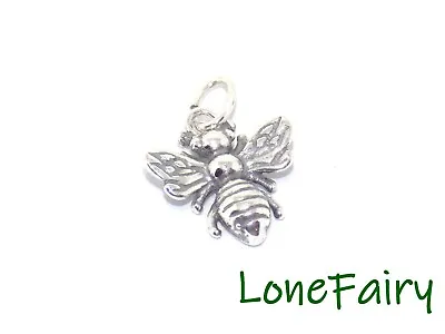 £7.95 • Buy 1 X Solid 925 Sterling Silver Bumble Bee Charm