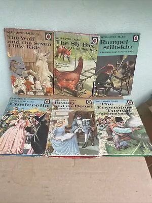 Bundle Of 6 Vintage Ladybird Books 606D Well Loved Tales • £29.50