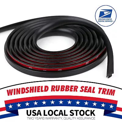 10FT Rubber Seal Trim Prevent Water Leakage Windshield Sunroof Roof Top Window • $11.99