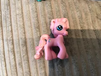 My Little Pony Ponyville Mini Pinkie Pie Pink Hair  Figure 2”- 2 1/2” Rare • £2.95