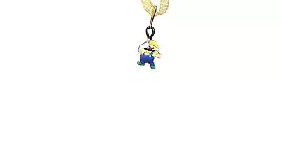 Custom Nintendo Mario Bros Miniature Micro Wario Christmas Ornament/Charm - New • $7.99