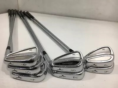 Mizuno MP-58 7pcs 4-Pw Iron Set Dynamic Gold S200 Flex S Stiff Right Handed • $193