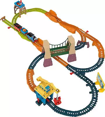 A Bridge To Sodor Motorized Toy Train & Track Set 32 Pieces Preschool Toys • $34.55