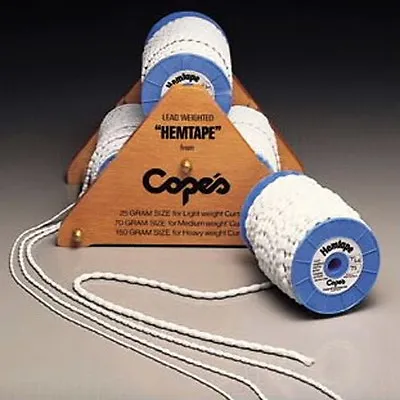 Leadweight Lead Curtain Weight Hem Tape Rope 25g 50g 100g Any Continuous Amount  • £39.99