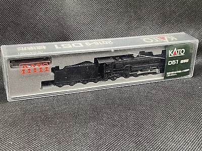 KATO 2016-9 N Gauge D51 Standard Model Train Steam Locomotive Railway Model • $110