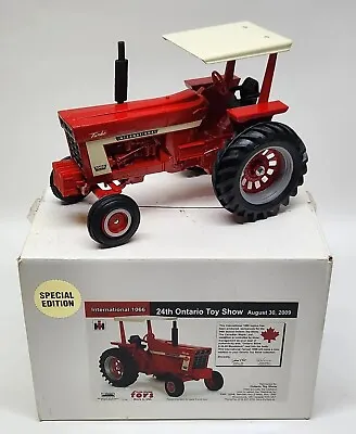 International Farmall 1066 Tractor W/ Canopy  Ontario Show By Scale Models 1/16 • $258