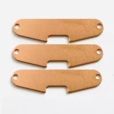 3pcs Steel Guitar Single Coil Pickups Base Plates Fit Fender Stratocaster • $12.99