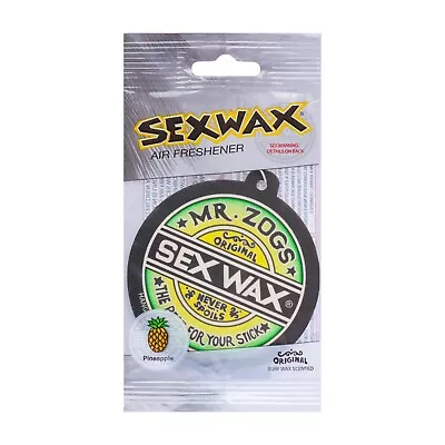 Mr Zogs Sex Wax Air Freshener Car Accessories - Scented - PACK OF 4 Pineapple • £14