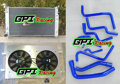 Aluminum Radiator& Shroud& Fan& Hose For COMMODORE VT-VX 3.8 V6 L67 Supercharged • $295