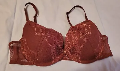 Victoria's Secret  Angels  Up Bra *34C* Maroon • $14