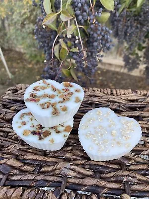 Handmade Heart Soaps/ Goats Milk Soap/Valentine’s Day Gift Ideas • $4.49