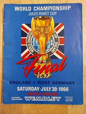 £75 • Buy 1966 World Cup Final. Original Programme, England V. West Germany 30.7.66