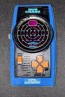 Vintage 1978 Mattel Electronic Sub Chase (Hand Held Game) - TESTED & WORKS! • $39.99