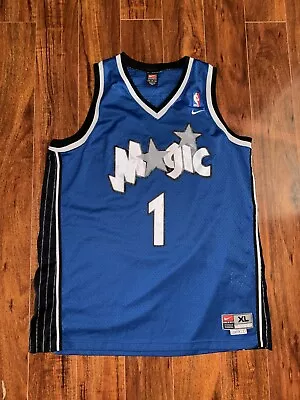 Vintage Team Nike Tracy McGrady #1 Orlando Magic Sewn Jersey Size Extra Large • $65