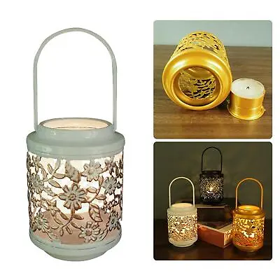 Moroccan Candle Holder Wall Hanging Tealight Candlestick For Living Room • £7.63
