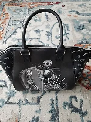 NEW Loungefly NIGHTMARE BEFORE CHRISTMAS Jack & Sally Misfit Love Satchel Bag • $150