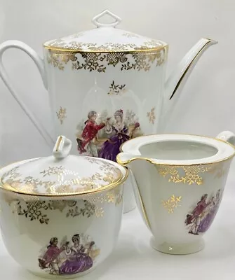 Vintage French Tea Set Veritable Porcelaine Limoges Collectable • £65