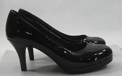 New Ladies Black 3 High Heel  Round Toe Soft Sole Sexy Shoes WOMEN  Size 7 • $9.99