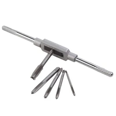 £10.12 • Buy M1-M12 Tap And Die Set Thread Metric Handle Straight Tap Wrench Tapping Tool