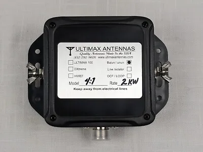 ULTIMAX 4:1 UNUN 2 KW (perfect For Verticals) • $85