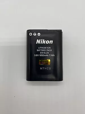Original Battery NIKON EN-EL23 COOLPIX B700 P600 P610 P900 810 810C S810C P6001 • £25