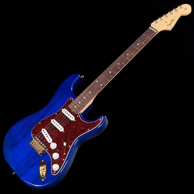 Fender / FSR MIJ Traditional 60s Stratocaster Ash Body Blue Transparent • $1558