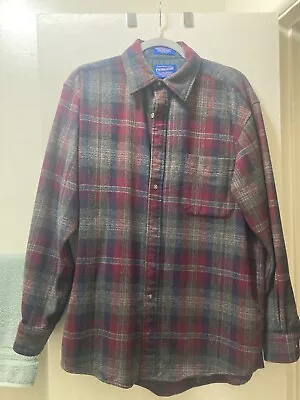 Pendleton Men’s Flannel Shirt **Medium** 100% Wool • $14.99