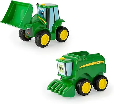 $40.18 • Buy John Deere Farmin Friends 2 Pack Kids Toddlers Mini Truck Toys Set Green