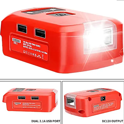 Battery Adapter Charger For Craftsman V20 Li-ion Battery Power Source + Dual USB • $16.73