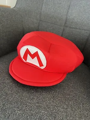 Nintendo Super Mario Bros Hat Cosplay Halloween Foam Costume Red • $12