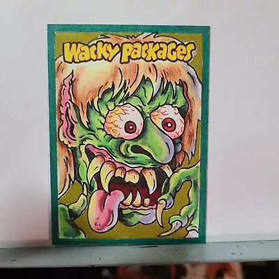 Wacky Packages Sketch Card Monsterettes 2021 Scheres Topps • $10.27