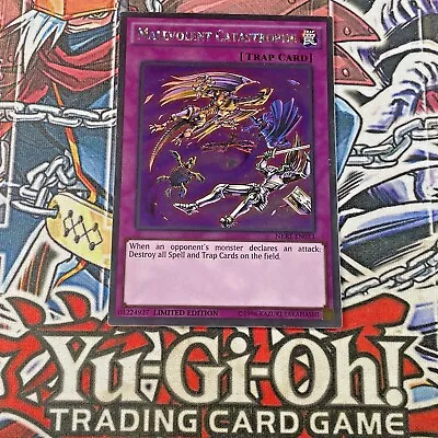 *** Malevolent Catastrophe *** NKRT-EN033 | PLATINUM Limited Ed | YuGiOh! NM • $2.97