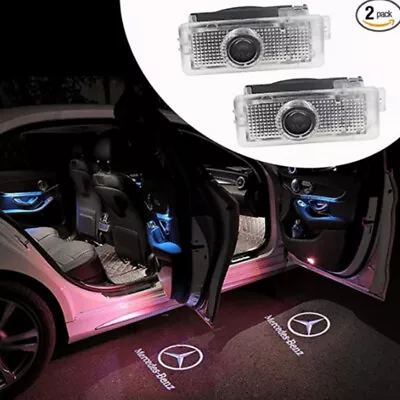 2pcs LED Door Light Ghost Shadow Laser Projector Courtesy For Mercedes CLA C E • $18.95