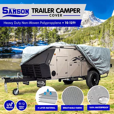 Samson Heavy Duty Trailer Camper Cover 10-12ft (multi-layer Suitable For Jayco) • $149