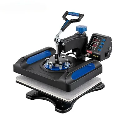 Heat Press Machine Heating Swing Away Digital Sublimation Vinyl Transfer Printer • $293.92