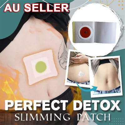 10-50x Perfect Detox Slimming Patch Navel Fat Burner Sticker Belly Waist Plaster • $11.95