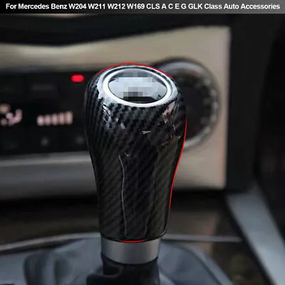 Car Gear Shift Knob Cover Trim Sticker For Mercedes Benz W204 W211 W212 W169 CLS • $5.78