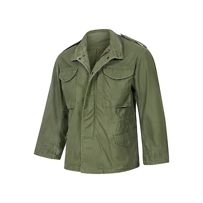 M65 Jacket Genuine US Army Surplus Vintage Military War Combat Field Coat Olive • $212.16