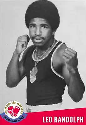 Leo Randolph 8x10 Photo Boxing Picture Golden Gloves Usa Olympian • $4.99