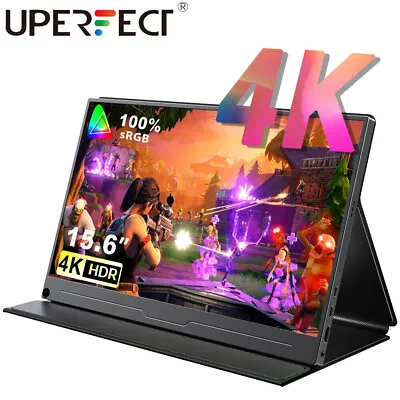 $319.99 • Buy UPERFECT 15.6  4K UHD IPS Portable Monitor FreeSync PC Screen HDMI Dual Type C