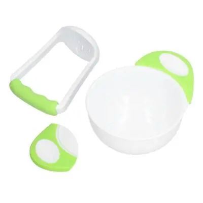 Portable Baby Food Masher Set For Fruit Vegetable Puree Grinding Tool • £7.51