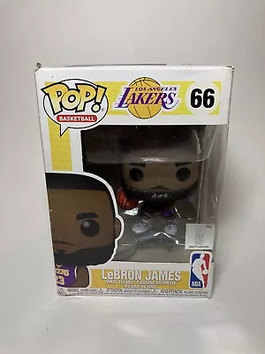 Funko POP! NBA - Los Angeles Lakers - LeBron James  #66 Vinyl Figure • $14.99