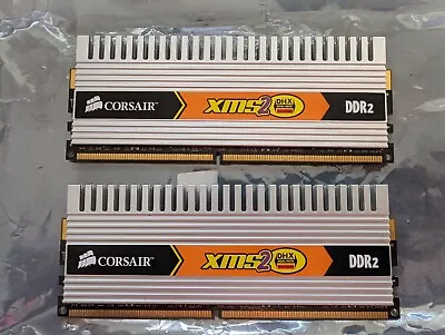 4GB (2 X 2GB) Corsair XMS2 CM2X2048-6400C5DHX PC2-6400U 800MHz DDR2 Memory • £15