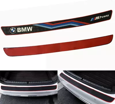 $15.88 • Buy Rear Bumper Protector Guard Trunk Door Entry Guards For BMW Accessories Trim X1