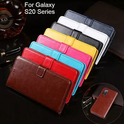 For Samsung Galaxy S20 FE S20 Plus S20 Wallet Leather Case Flip Card Cover • $9.99