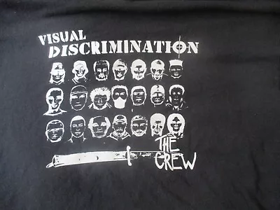 Vintage Visual Discrimination The Crew 7 Seconds Parody XL • $22.99