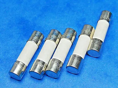 2.5AMP 250V Fuse 5mm X 20mm Quick Blow CERAMIC BODY Pack Of 5 Or Pack Of 10 • £3.80