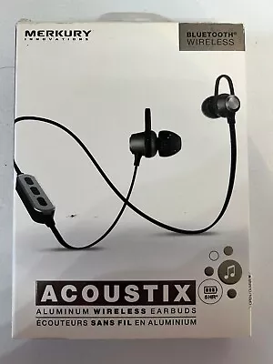 Merkury: Innovations Aluminum Acoustix Aluminum Wireless Earbuds Mic-btee42-153 • $20.99